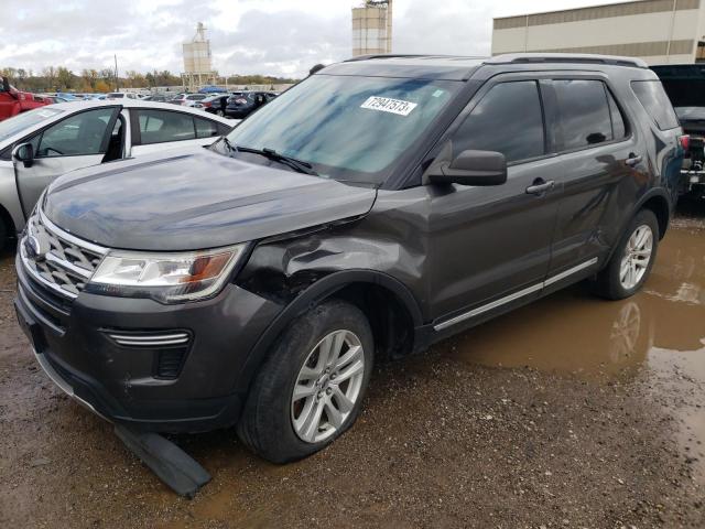 FORD EXPLORER X 2018 with VIN 1FM5K8D88JGA13890 - Photo from auction