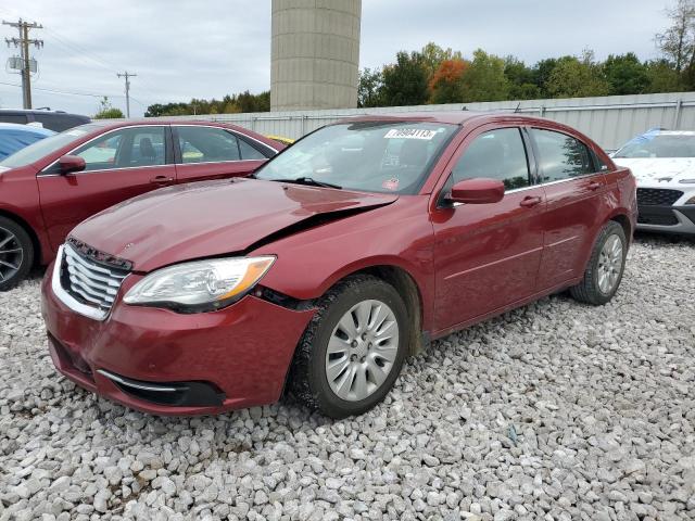 CHRYSLER 200 LX 2012 with VIN 1C3CCBAB3CN207543 - Photo from auction