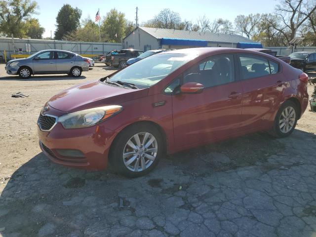 KIA FORTE LX 2015 with VIN KNAFX4A62F5367832 - Photo from auction