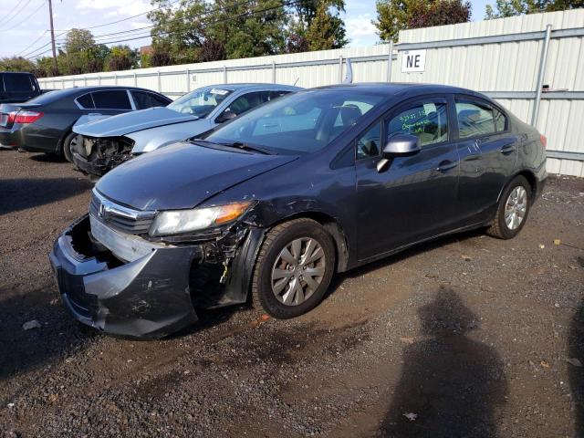 HONDA CIVIC LX 2012 with VIN 19XFB2F56CE312709 - Photo from auction