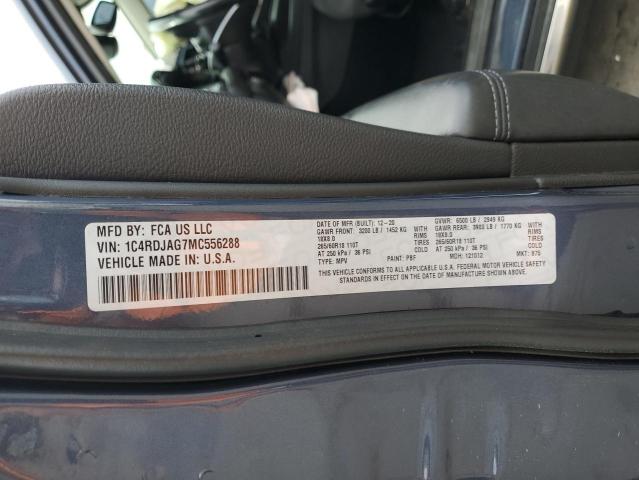 Photo 14 from auction – 2021 DODGE DURANGO SX with VIN 1C4RDJAG7MC556288