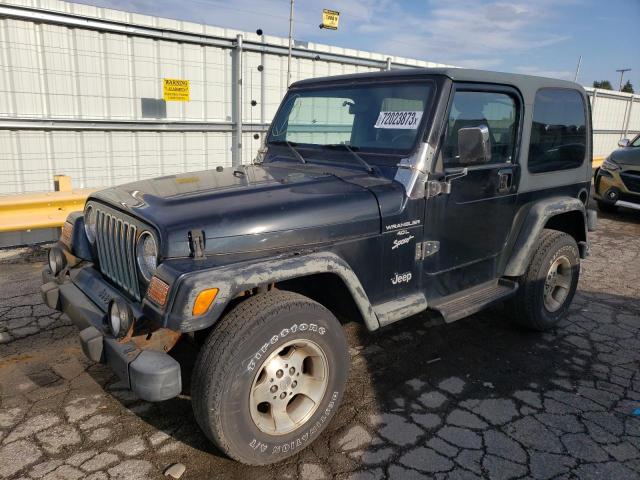 JEEP WRANGLER / 2000 with VIN 1J4FA49SXYP771047 - Photo from auction