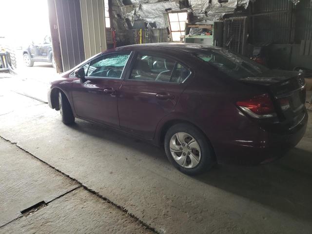 Photo 2 from auction – 2013 HONDA CIVIC LX with VIN 19XFB2F55DE266369