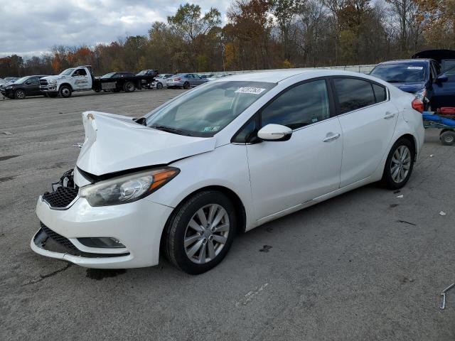 KIA FORTE EX 2014 with VIN KNAFX4A83E5053056 - Photo from auction