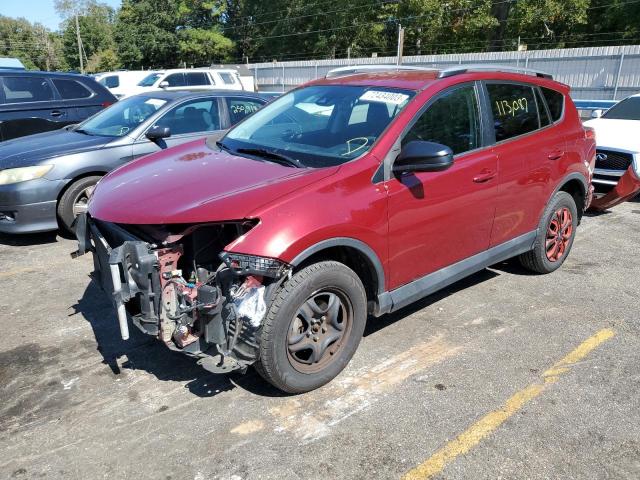 TOYOTA RAV4 LE 2018 with VIN 2T3ZFREV7JW502810 - Photo from auction