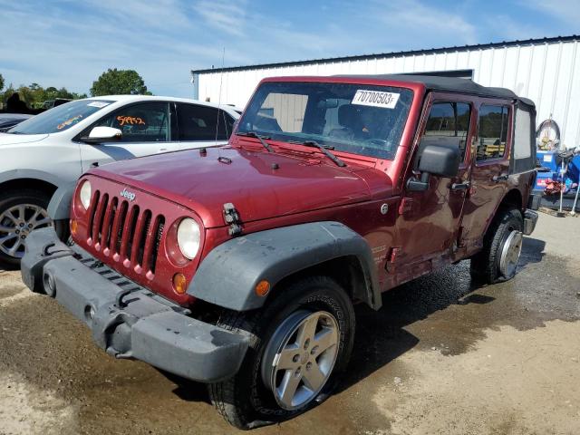 JEEP WRANGLER U 2012 with VIN 1C4BJWDG3CL270357 - Photo from auction