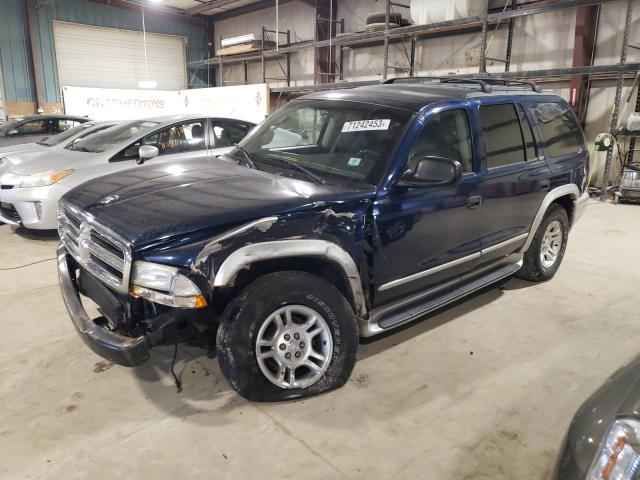 DODGE DURANGO 2002 with VIN 1B4HS58Z92F144964 - Photo from auction