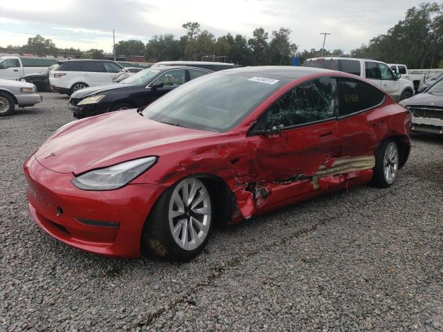 TESLA MODEL 3 2022 with VIN 5YJ3E1EA1NF144140 - Photo from auction