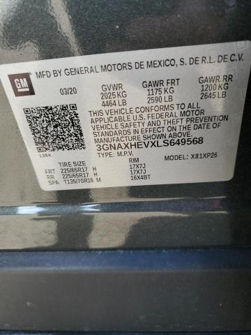 Photo 14 from auction – 2020 CHEVROLET EQUINOX LS with VIN 3GNAXHEVXLS649568