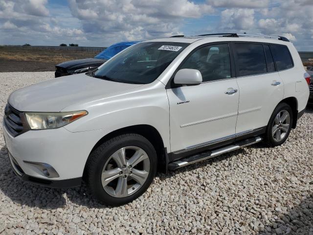 TOYOTA HIGHLANDER 2013 with VIN 5TDYK3EH8DS110178 - Photo from auction