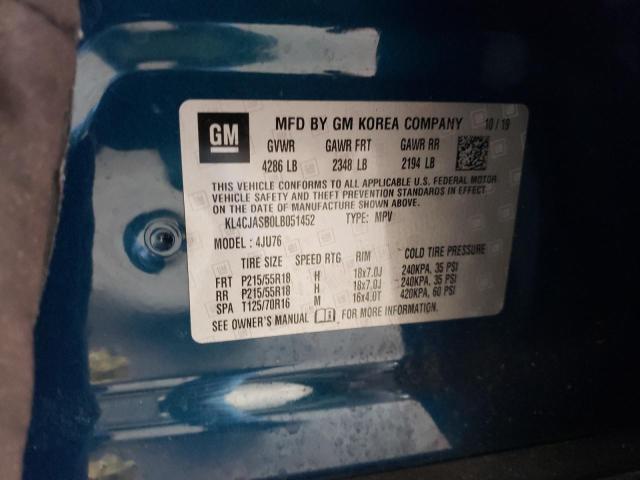Photo 14 from auction – 2020 BUICK ENCORE PRE with VIN KL4CJASB0LB051452