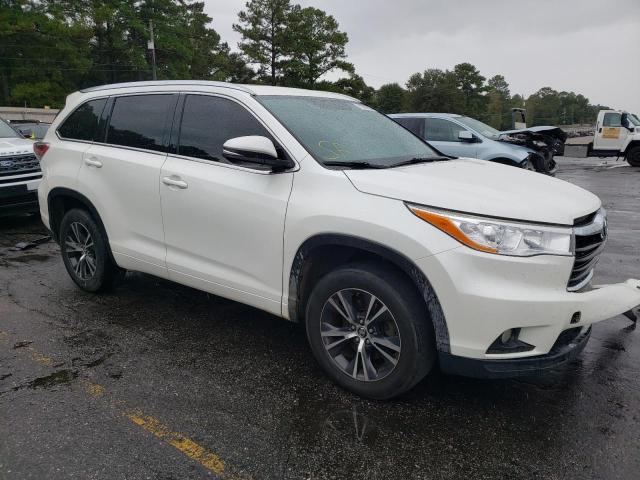Photo 4 from auction – 2016 TOYOTA HIGHLANDER with VIN 5TDKKRFH7GS181285
