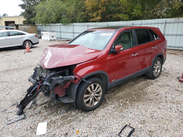 KIA SORENTO EX 2011 with VIN 5XYKUDA23BG024942 - Photo from auction