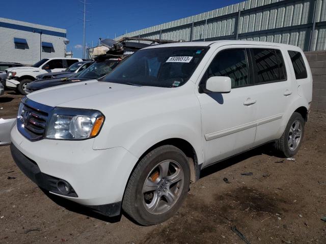 HONDA PILOT EXL 2013 with VIN 5FNYF4H54DB015150 - Photo from auction
