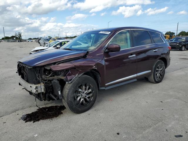 Photo 1 from auction – 2013 INFINITI JX35 with VIN 5N1AL0MN8DC342362