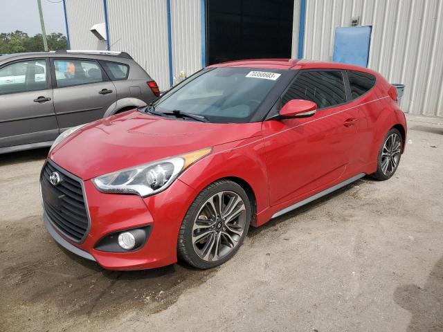 HYUNDAI VELOSTER T 2016 with VIN KMHTC6AE8GU288110 - Photo from auction