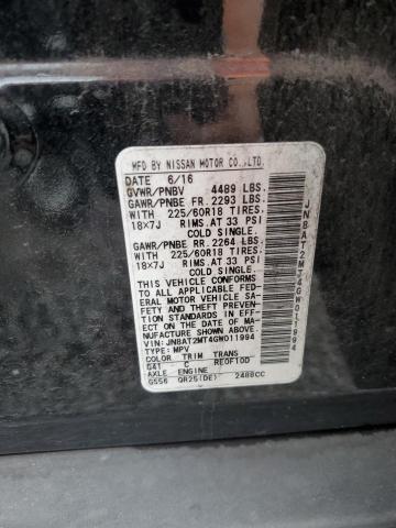 Photo 14 from auction – 2016 NISSAN ROGUE S with VIN JN8AT2MT4GW011994