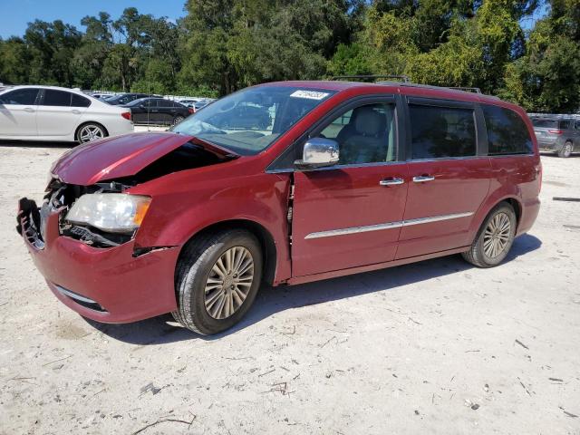 CHRYSLER TOWN & COU 2013 with VIN 2C4RC1CGXDR541257 - Photo from auction