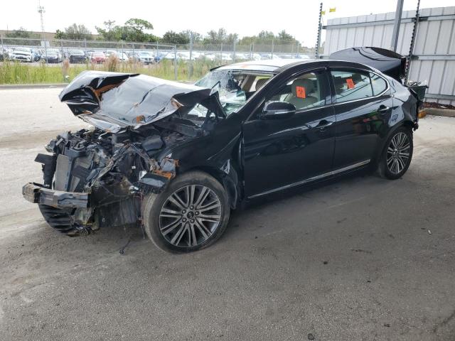 KIA CADENZA PR 2014 with VIN KNALN4D73E5121027 - Photo from auction