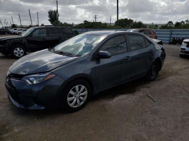 TOYOTA COROLLA L 2014 with VIN 5YFBURHE1EP177624 - Photo from auction