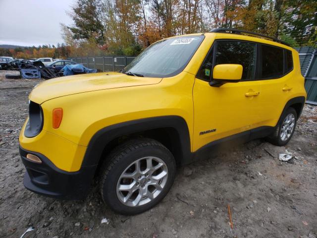 JEEP RENEGADE L 2018 with VIN ZACCJBBB4JPJ44910 - Photo from auction