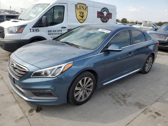 Photo 1 from auction – 2017 HYUNDAI SONATA SPO with VIN 5NPE34AF7HH571491