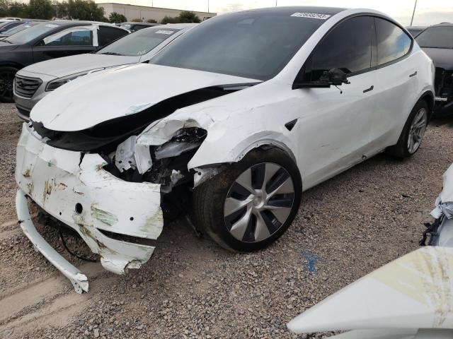 TESLA MODEL Y 2020 with VIN 5YJYGDEE4LF010157 - Photo from auction