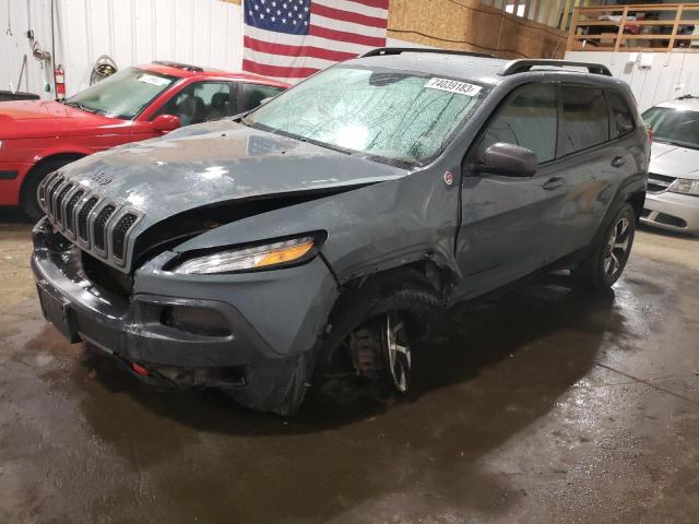 JEEP CHEROKEE T 2015 with VIN 1C4PJMBS0FW503373 - Photo from auction
