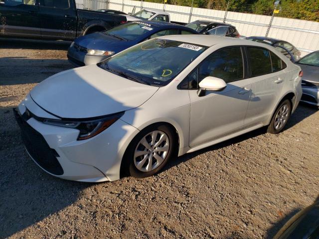 TOYOTA COROLLA LE 2021 with VIN JTDEPMAE9MJ136193 - Photo from auction