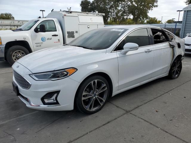 FORD FUSION TIT 2019 with VIN 3FA6P0D97KR206925 - Photo from auction