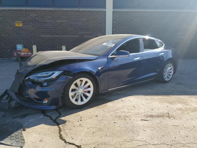 TESLA MODEL S 2018 with VIN 5YJSA1E44JF268625 - Photo from auction