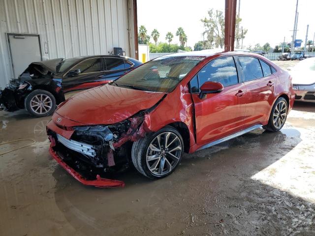 TOYOTA COROLLA SE 2021 with VIN 5YFS4MCE3MP072785 - Photo from auction