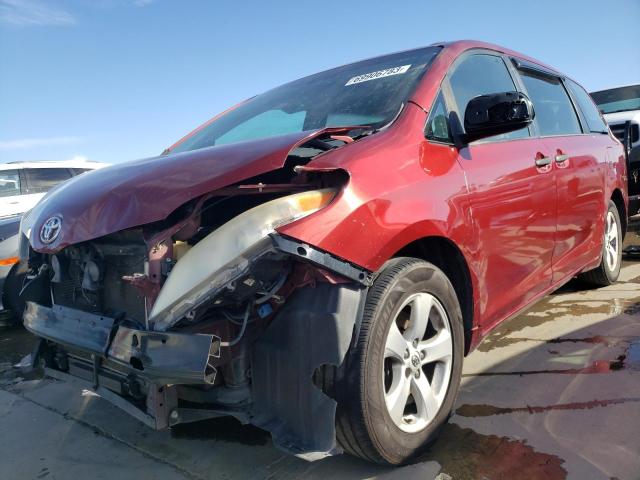 TOYOTA SIENNA 2013 with VIN 5TDZK3DC1DS313858 - Photo from auction