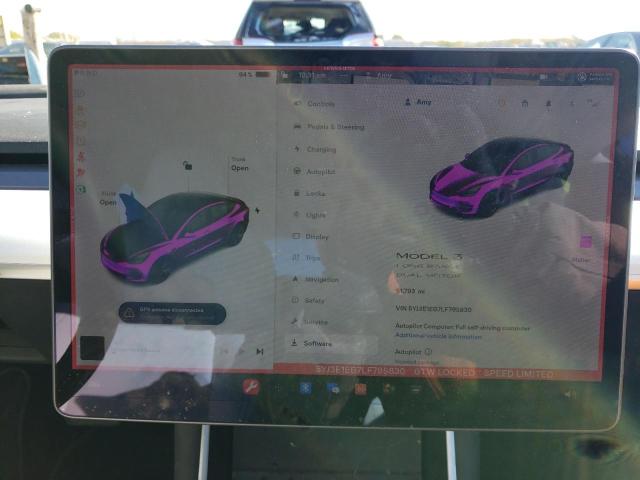 Photo 9 from auction – 2020 TESLA MODEL 3 with VIN 5YJ3E1EB7LF795830