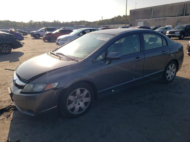 HONDA CIVIC LX 2011 with VIN 2HGFA1F59BH531651 - Photo from auction