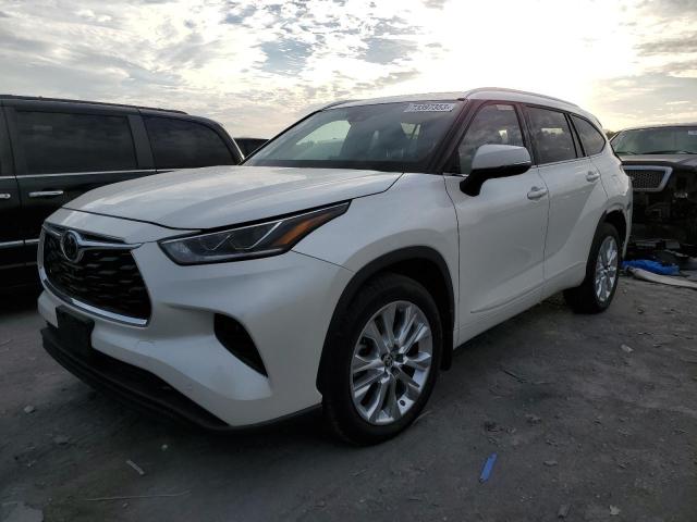 TOYOTA HIGHLANDER 2020 with VIN 5TDDZRBH8LS018634 - Photo from auction