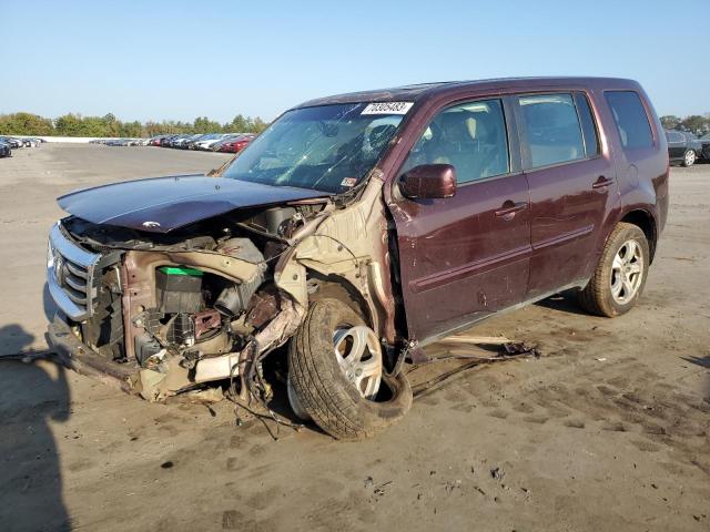 Photo 1 from auction – 2013 HONDA PILOT EXLN with VIN 5FNYF4H76DB053691