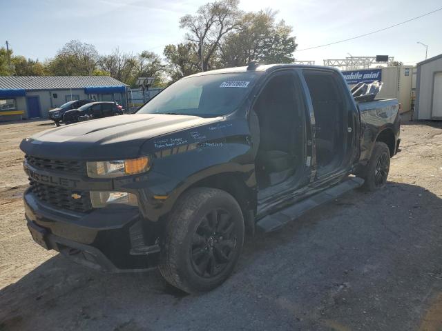 CHEVROLET SILVERADO 2021 with VIN 1GCPWBEH0MZ117022 - Photo from auction