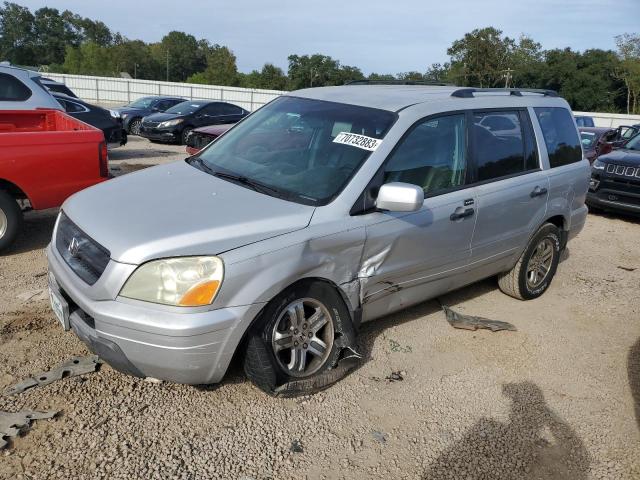 HONDA PILOT EXL 2003 with VIN 2HKYF18573H531985 - Photo from auction