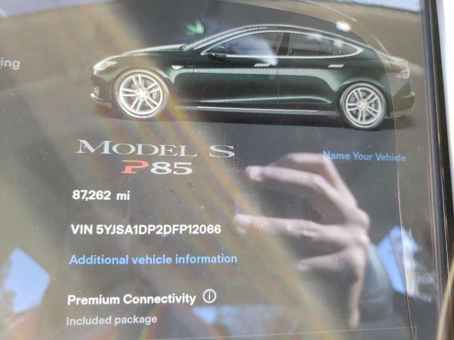 Photo 9 from auction – 2013 TESLA MODEL S with VIN 5YJSA1DP2DFP12066