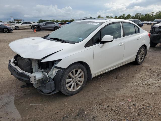 HONDA CIVIC EXL 2012 with VIN 2HGFB2F96CH506746 - Photo from auction