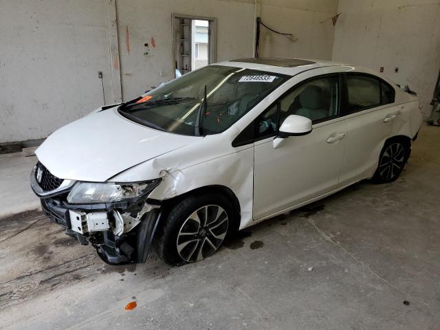 Photo 1 from auction – 2013 HONDA CIVIC EXL with VIN 19XFB2F96DE065910