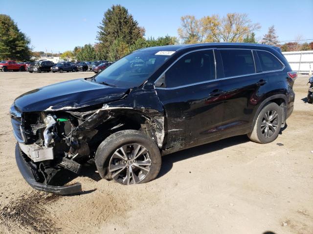 TOYOTA HIGHLANDER 2016 with VIN 5TDJKRFH1GS233120 - Photo from auction