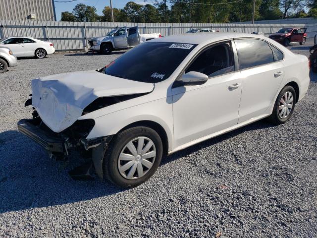 VOLKSWAGEN PASSAT S 2012 with VIN 1VWAP7A37CC017959 - Photo from auction