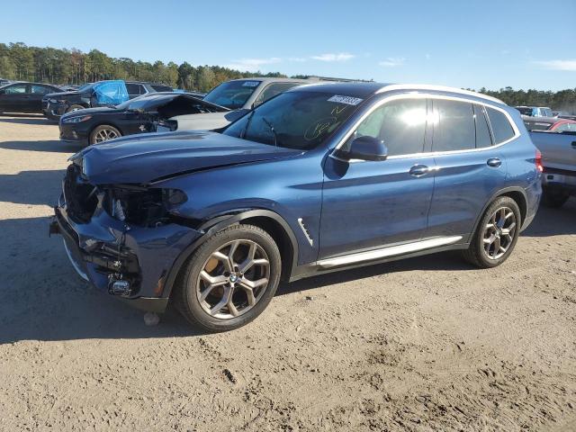 BMW X3 XDRIVE3 2021 with VIN 5UXTY5C03M9G24182 - Photo from auction