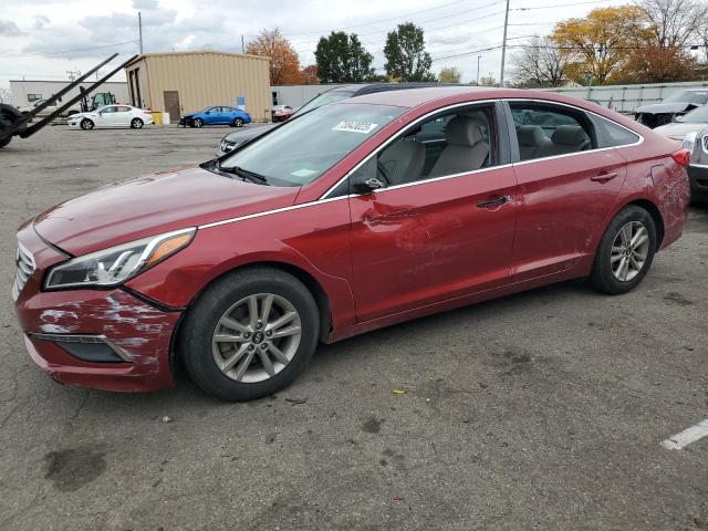 HYUNDAI SONATA SE 2015 with VIN 5NPE24AF9FH134303 - Photo from auction