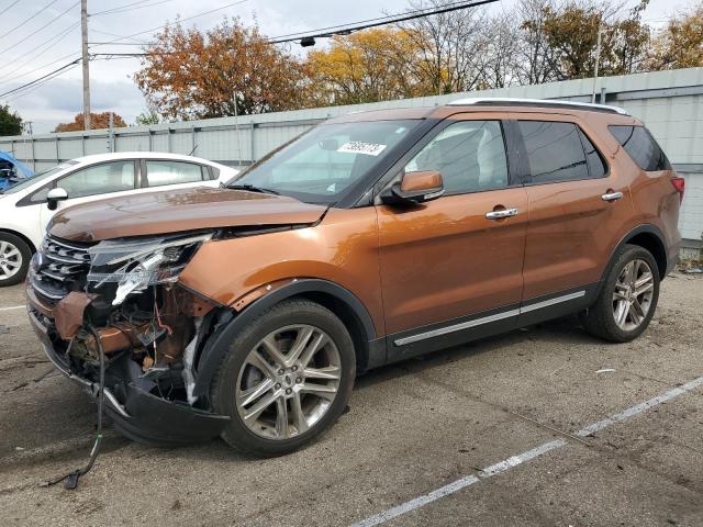 FORD EXPLORER L 2017 with VIN 1FM5K7FH3HGC09169 - Photo from auction