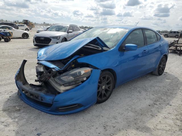 DODGE DART SE 2016 with VIN 1C3CDFAA0GD728145 - Photo from auction