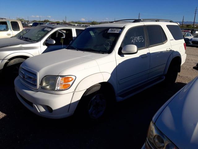 TOYOTA SEQUOIA LI 2001 with VIN 5TDZT38A71S054889 - Photo from auction