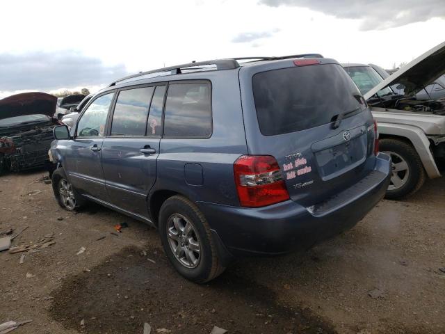 Photo 2 from auction – 2005 TOYOTA HIGHLANDER with VIN JTEEP21A550099292